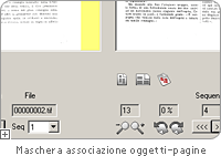 Maschera associazione oggetti-pagine